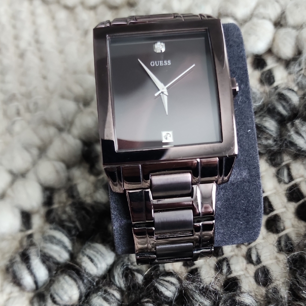GUESS Men's Brown or Bronze Colored Watch